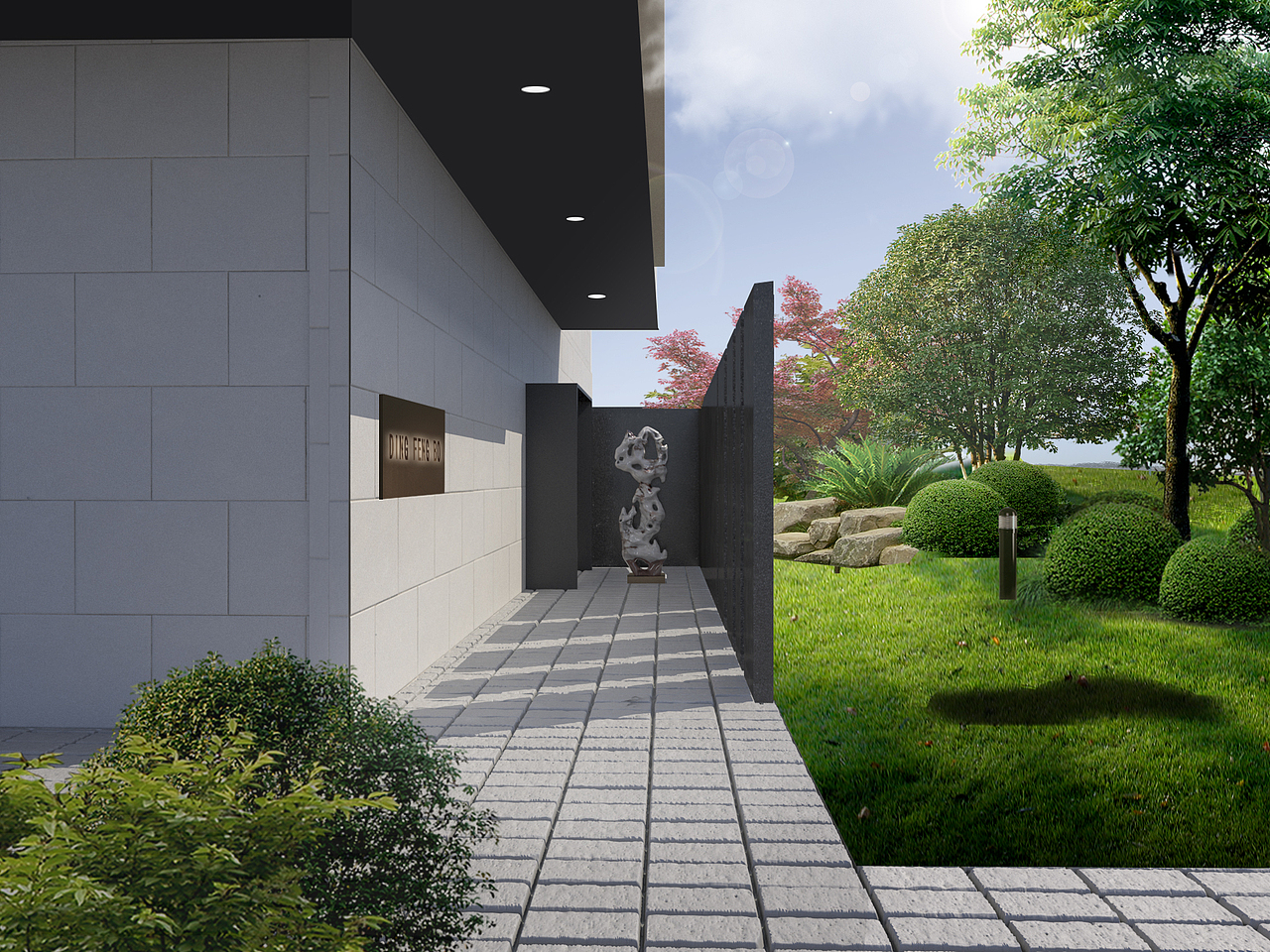 定风波-会所设计（图ZMzE4MjE5MzM2） - 商业空间设计 - 站酷设计师璞璞啊璞璞原创素材 - 站酷ZCOOL