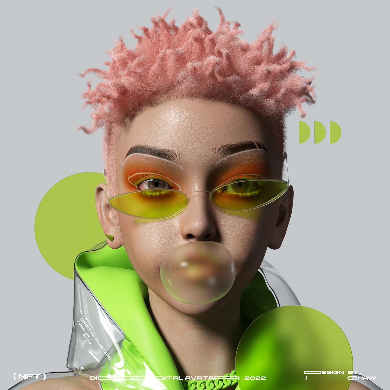 数字人头像_2（图ZMzEyMzc2ODQ0） - 人物/生物 - 站酷设计师shaw_原创素材 - 站酷ZCOOL