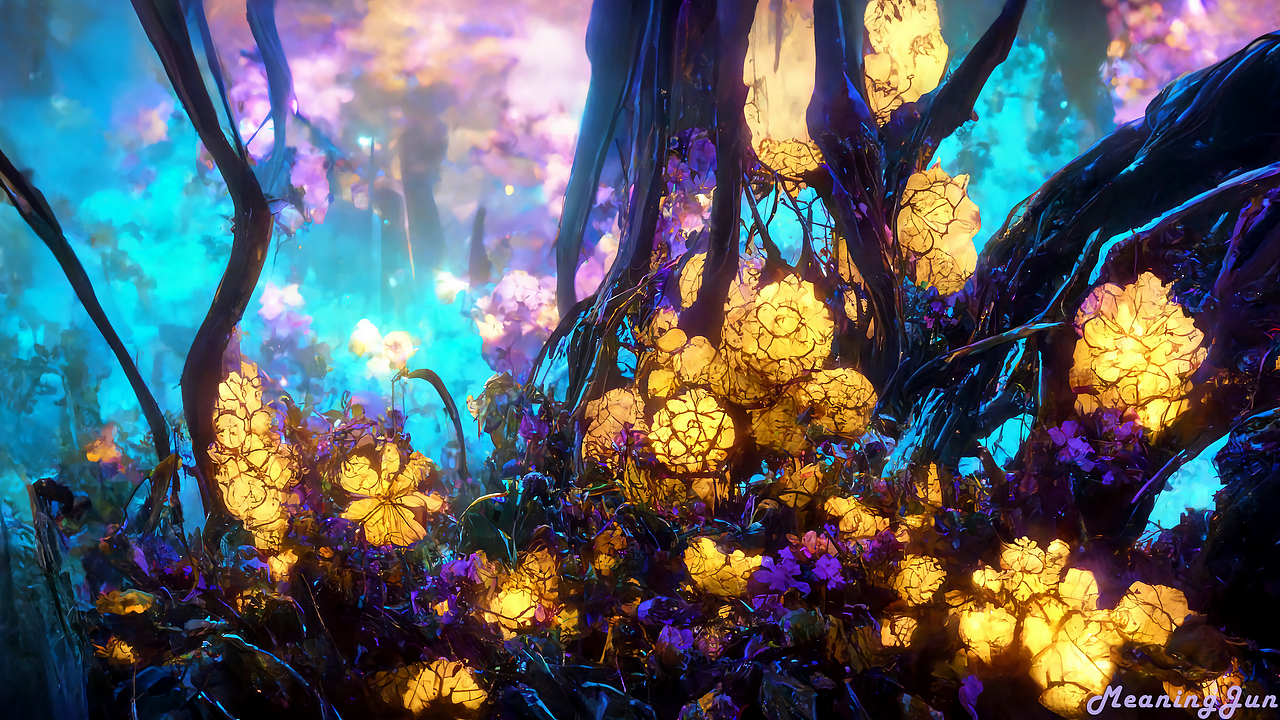 No.9E01 紫罗兰花园-植物篇（图ZMzEzOTQ2NzY0） - 艺术插画 - 站酷设计师Meaning君原创素材 - 站酷ZCOOL