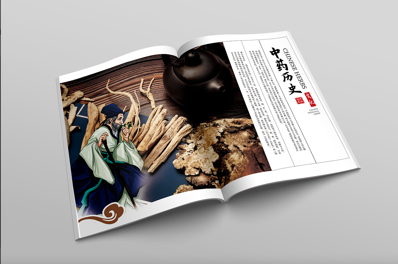 中药画册（图ZMzQ3MDMwMjQ0） - 书籍/画册 - 站酷设计师686868王小真原创素材 - 站酷ZCOOL