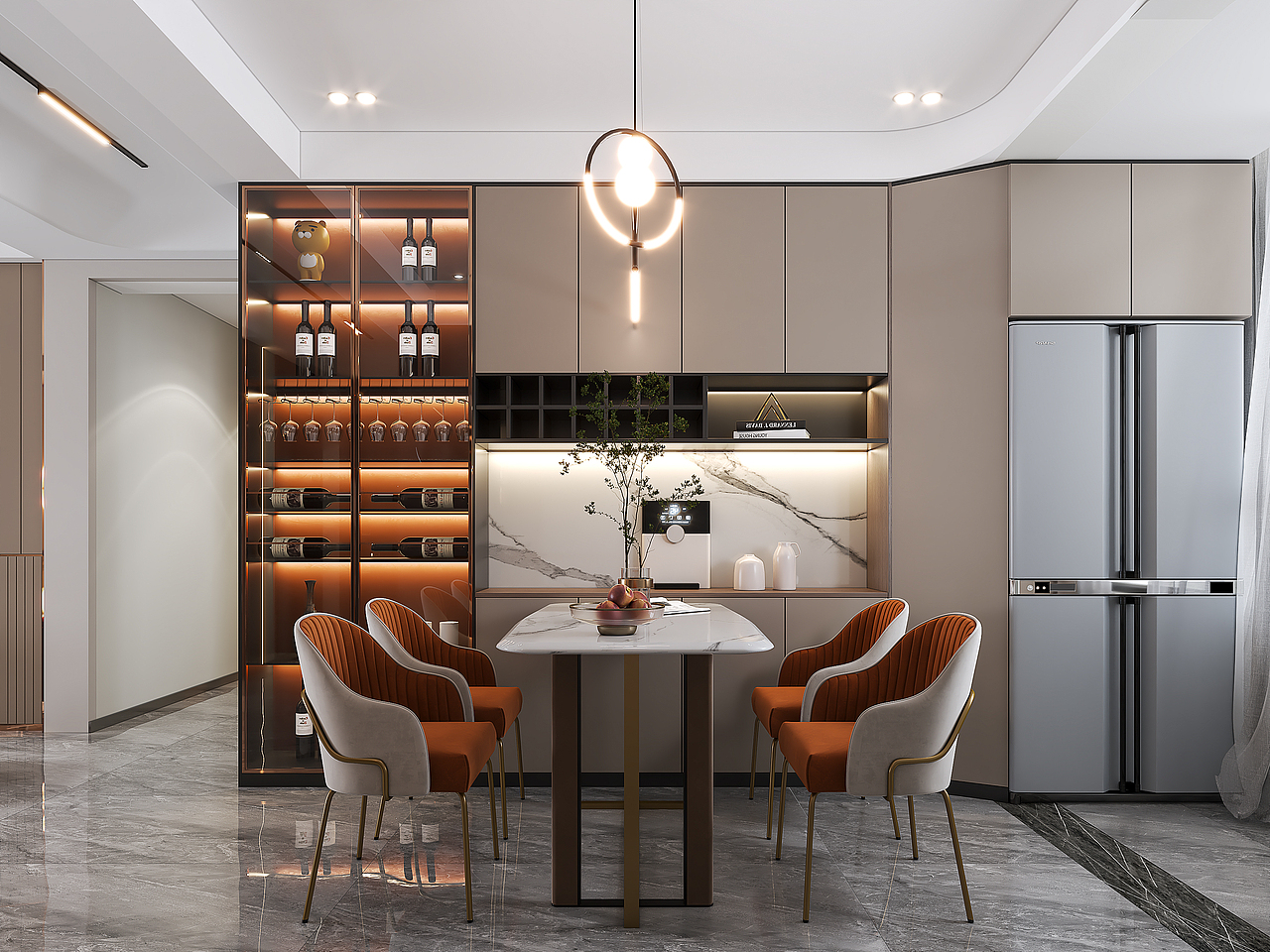 現(xiàn)代輕奢（圖ZMzA3NDg1MDgw） - 家裝設(shè)計(jì) - 站酷設(shè)計(jì)師千年夢(mèng)設(shè)計(jì)原創(chuàng)素材 - 站酷ZCOOL