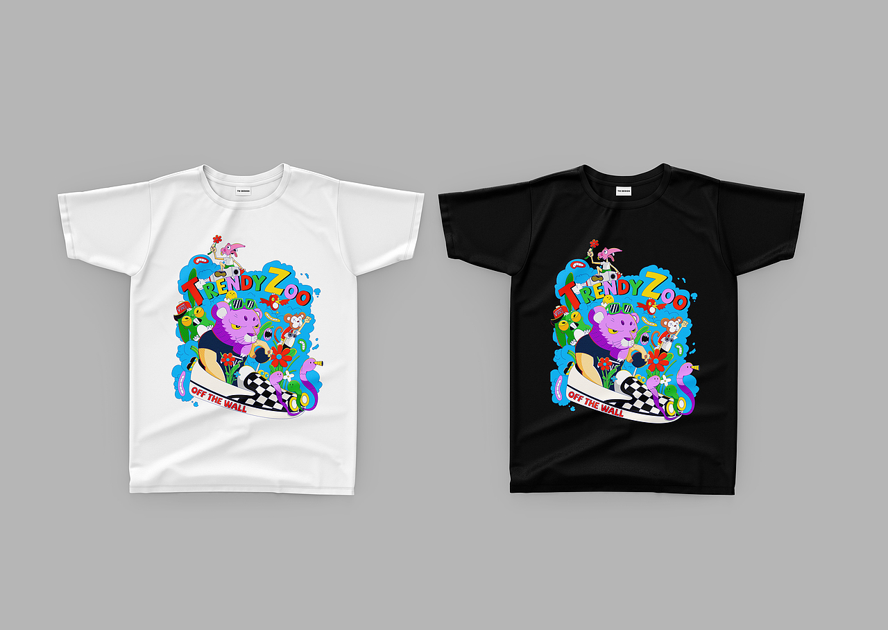 VANS（图ZMzAzMzE3NjAw） - 新锐潮流插画 - 站酷设计师陈嘎嘎_原创素材 - 站酷ZCOOL