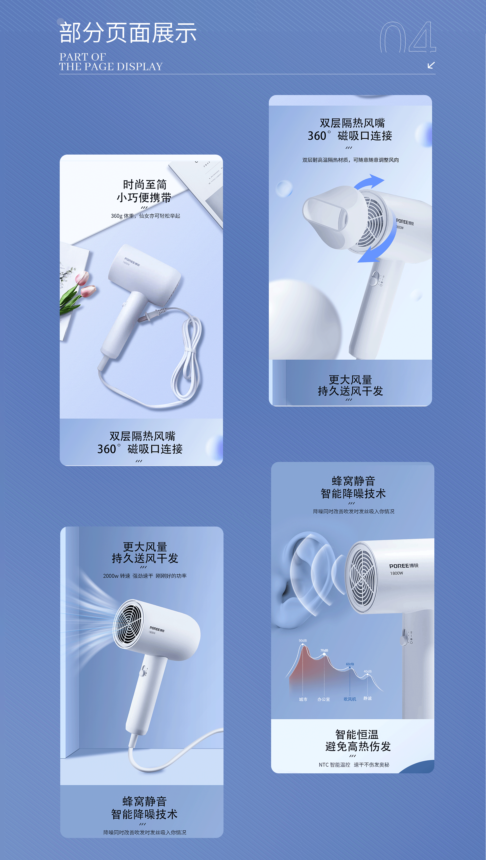 详情页吹风机（图ZMzYzNDA0ODYw） - 电商 - 站酷设计师๓°沐辰原创素材 - 站酷ZCOOL