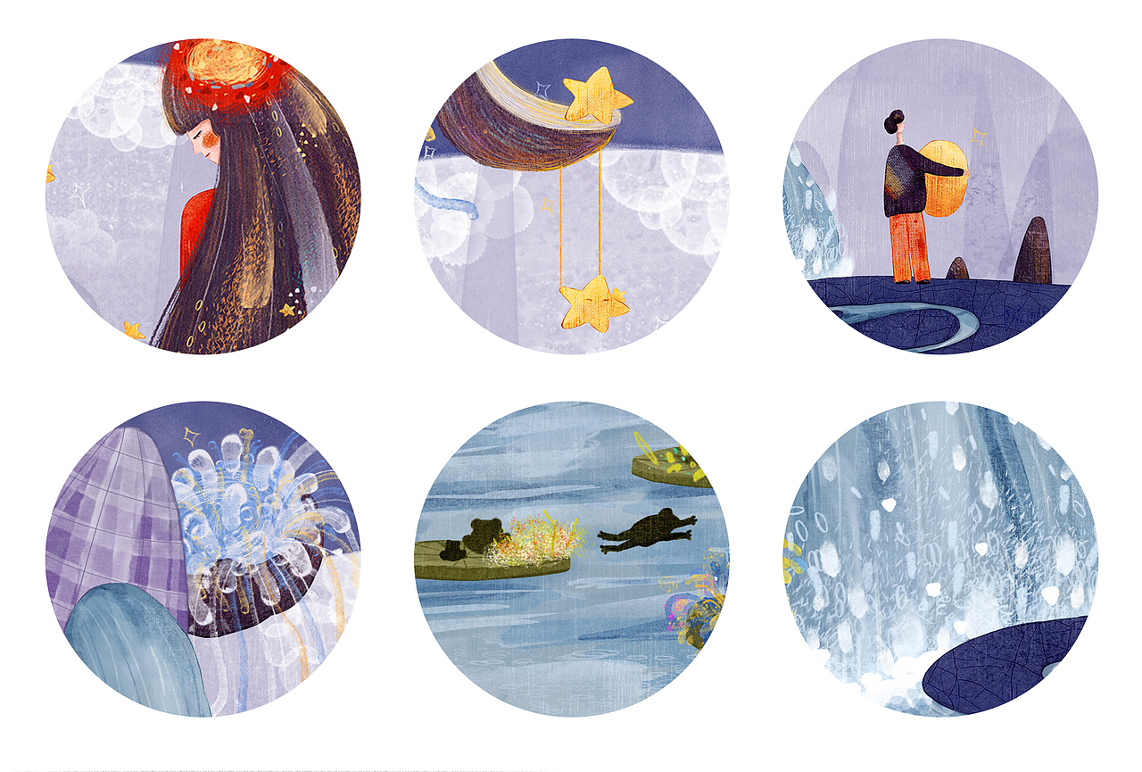 秘境之旅（图ZMzUwMDA0MTg4） - 商业插画 - 站酷设计师荷包蛋爱画画原创素材 - 站酷ZCOOL