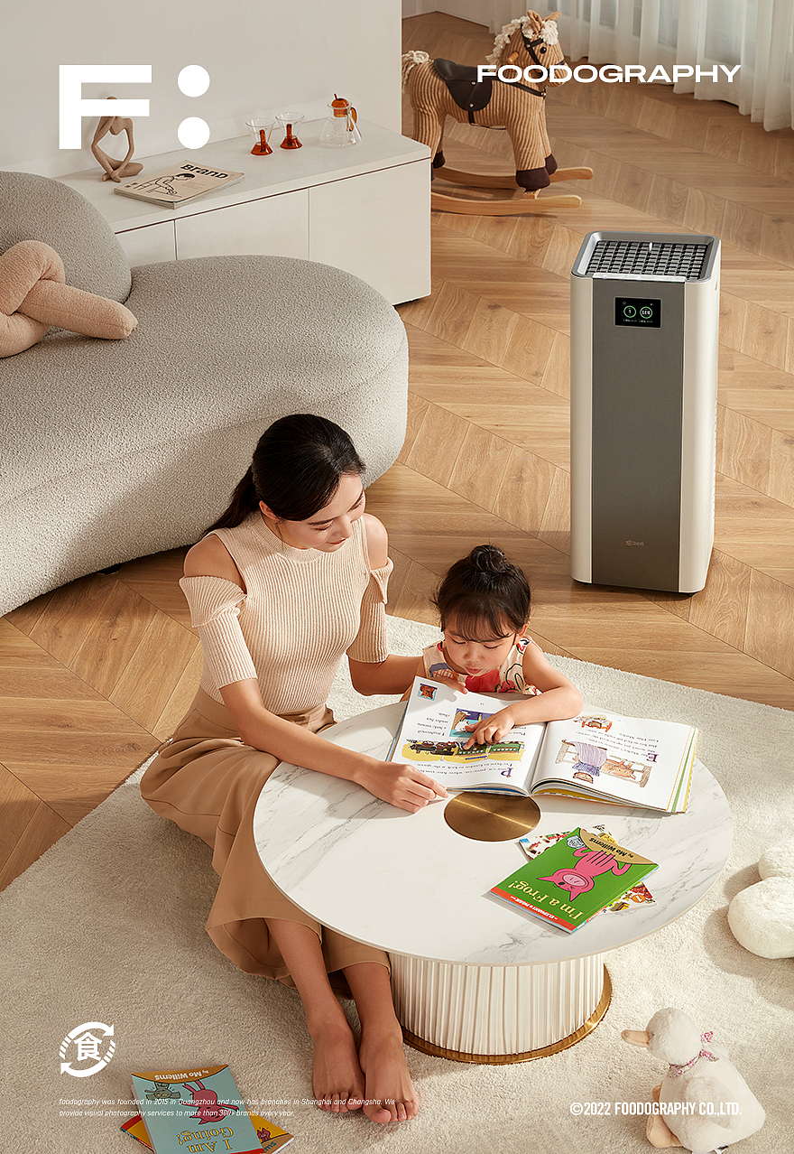 小家电摄影 | 352空气净化器 ✖ foodography