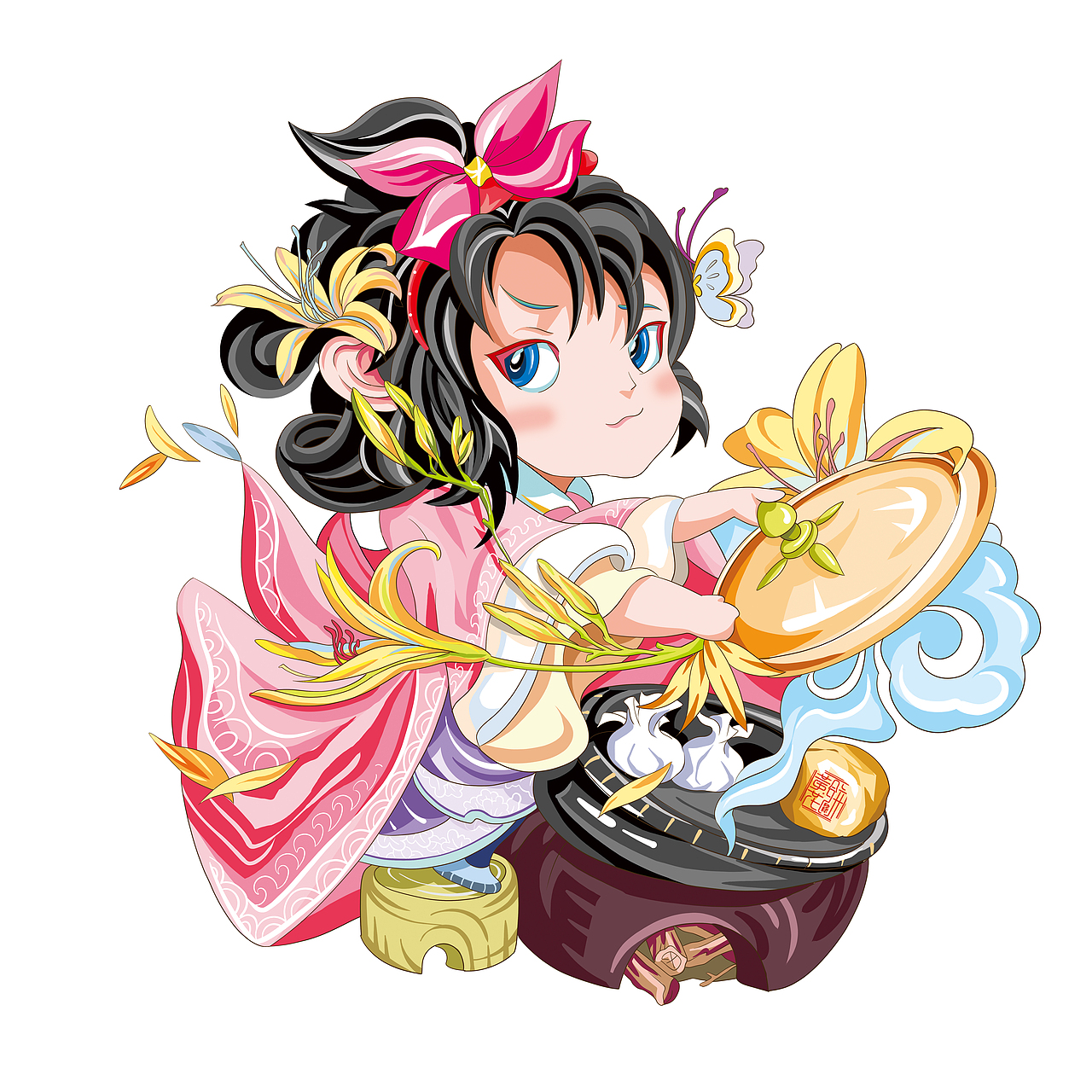 大同-皇后-IP（圖ZMzA5OTQ0NjA0） - 商業(yè)插畫 - 站酷設(shè)計師陣雨與余原創(chuàng)素材 - 站酷ZCOOL