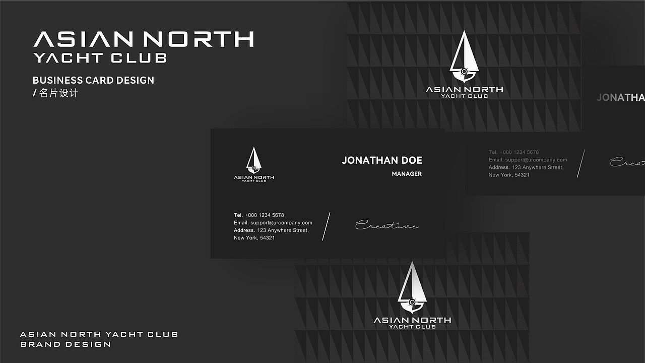 ASIAN NORTH YACHT CLUB亚洲北部帆船俱乐部品牌设计
