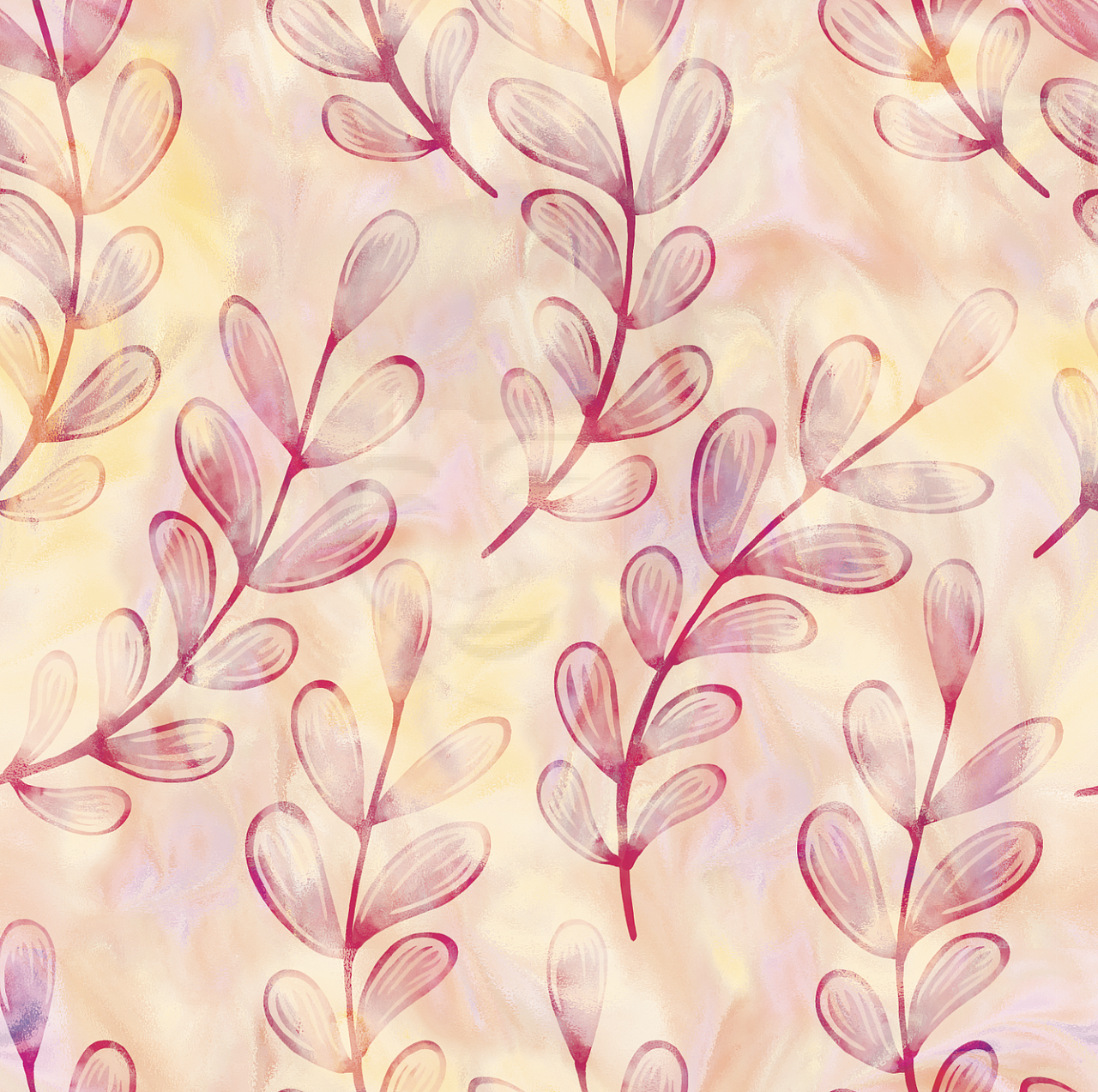 4组流光溢彩图案设计|抽象水彩印花花型