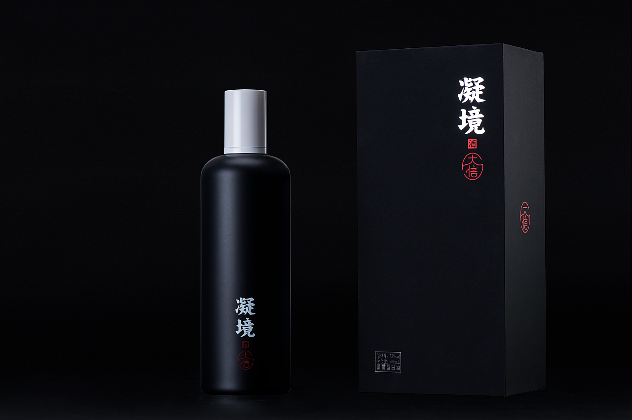 白酒凝镜包装设计
