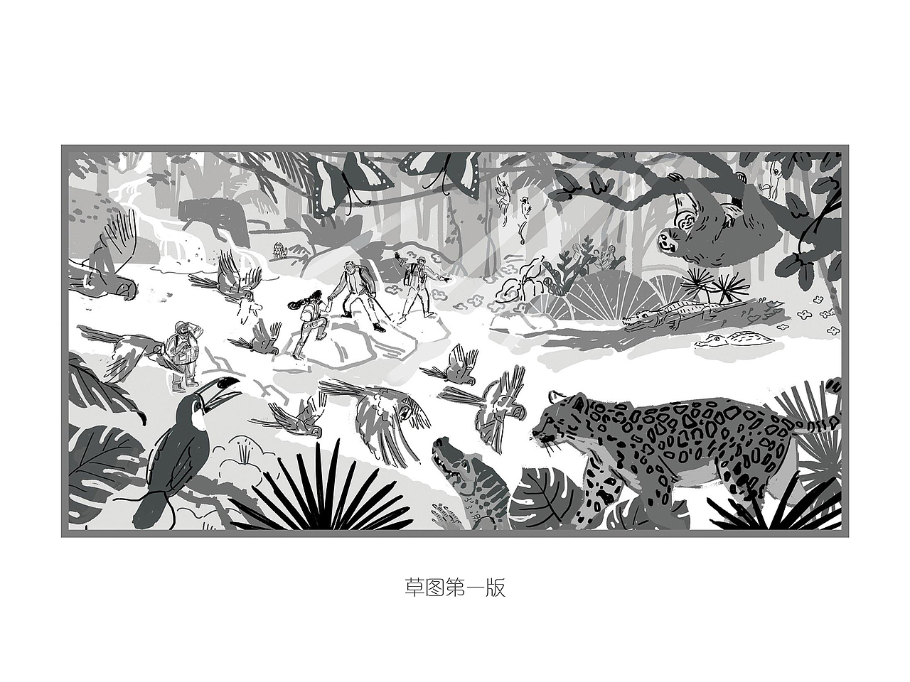 千块拼图｜如何处理超复杂画面（图ZMzAzMDMwMjg4） - 商业插画 - 站酷设计师棱小宇原创素材 - 站酷ZCOOL