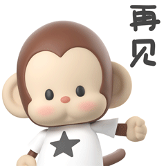 LuckyMonkey3d表情包（图ZMzMwMTM1OTQw） - IP形象 - 站酷设计师瘦鱼567原创素材 - 站酷ZCOOL