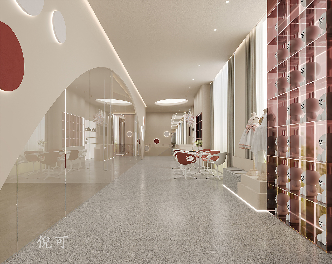 舞蹈房设计|跟随节奏的律动