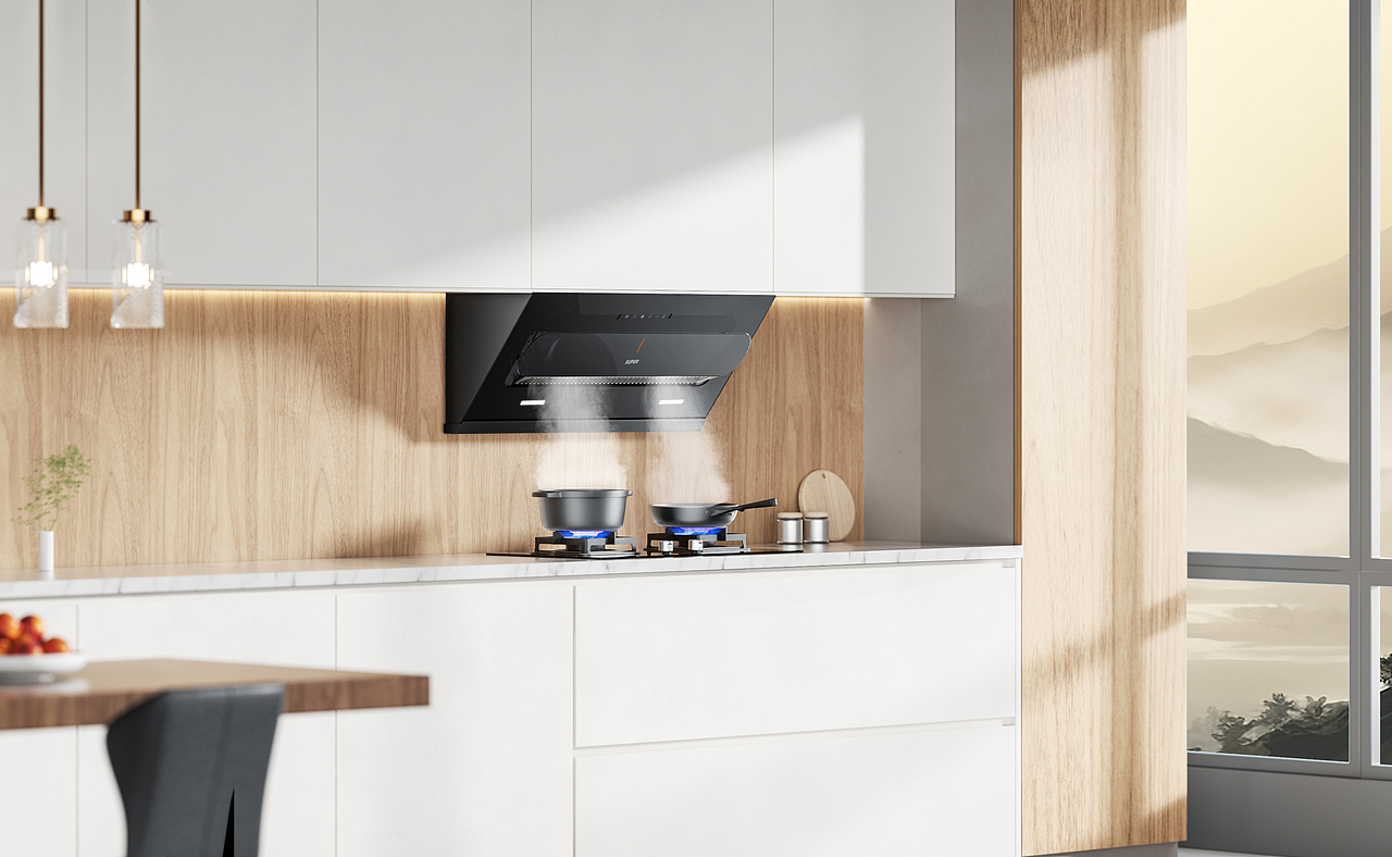 苏泊尔烟机商详图素渲染分享（图ZMzUzMzAzOTgw） - 场景 - 站酷设计师赵梦天儿原创素材 - 站酷ZCOOL