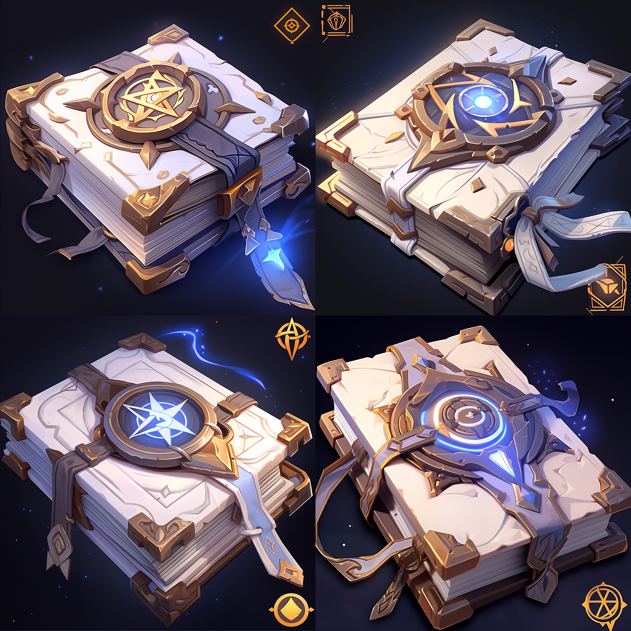 AIGC/游戏图标/欧美写实