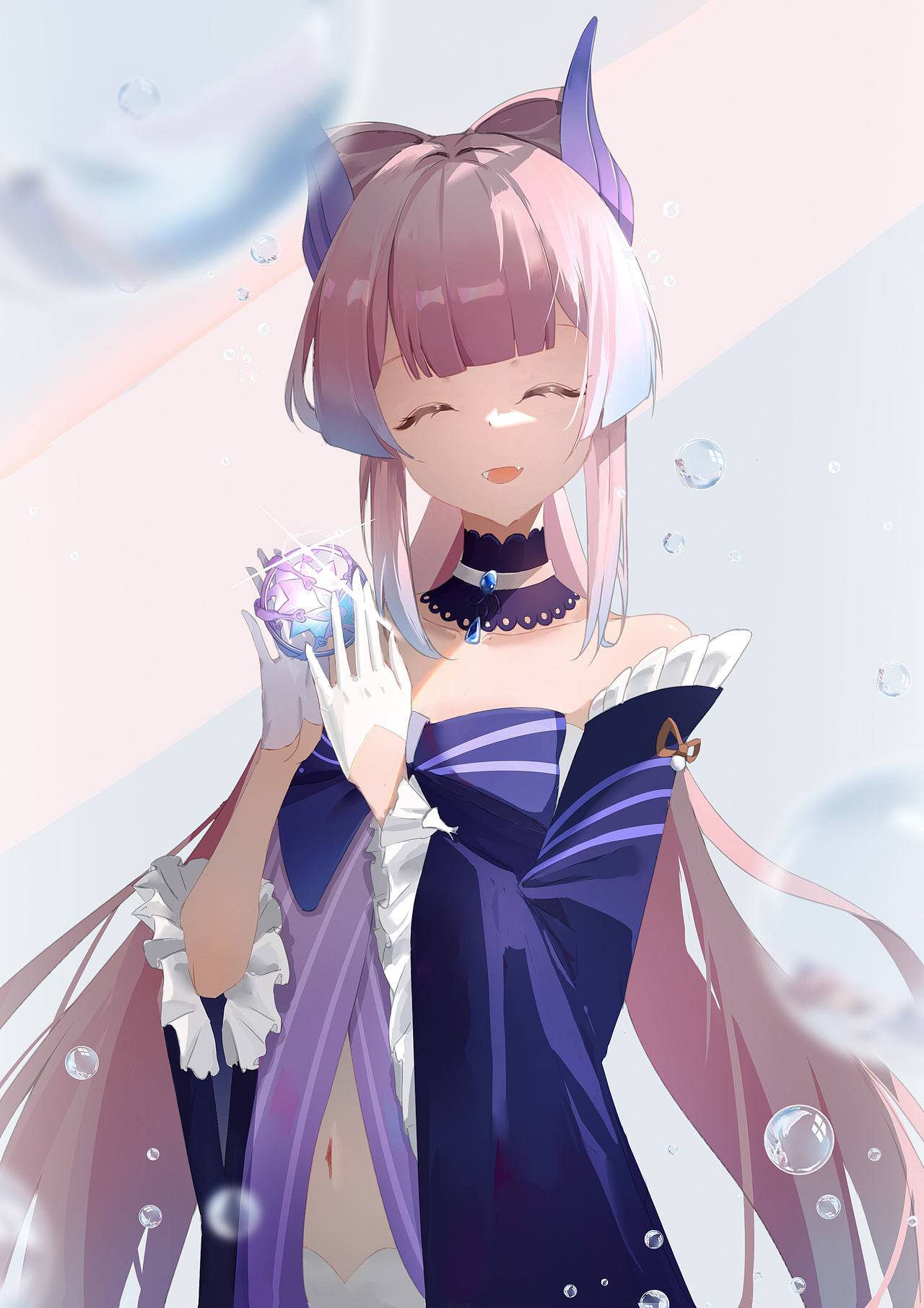 珊瑚宫心海（图ZMzMwMjE5NjI4） - 创作习作 - 站酷设计师小仙鹤xxh原创素材 - 站酷ZCOOL
