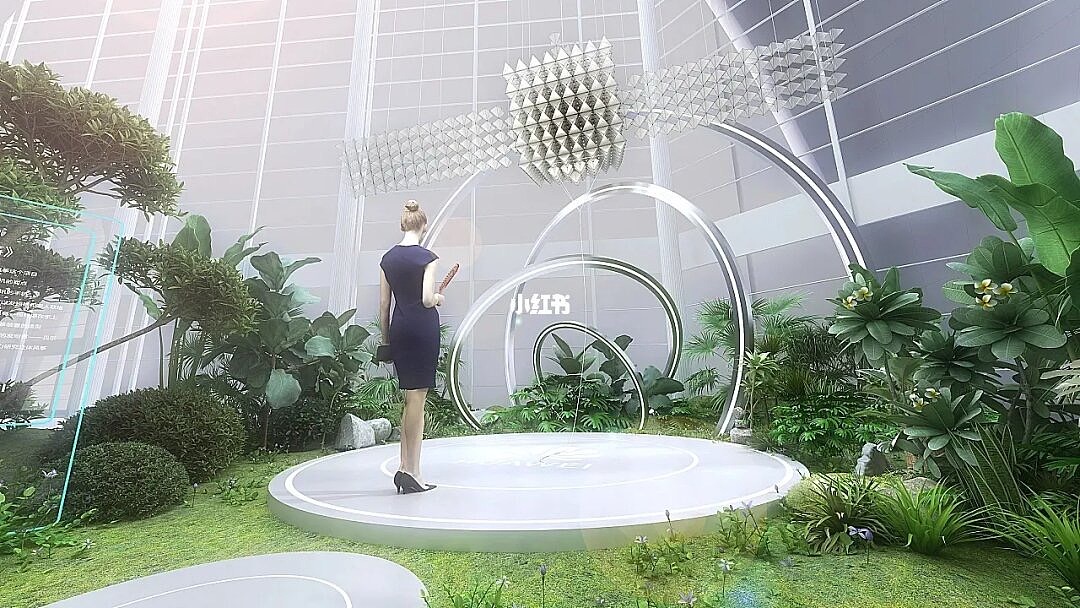 城市空间绿化美陈设计理念分享