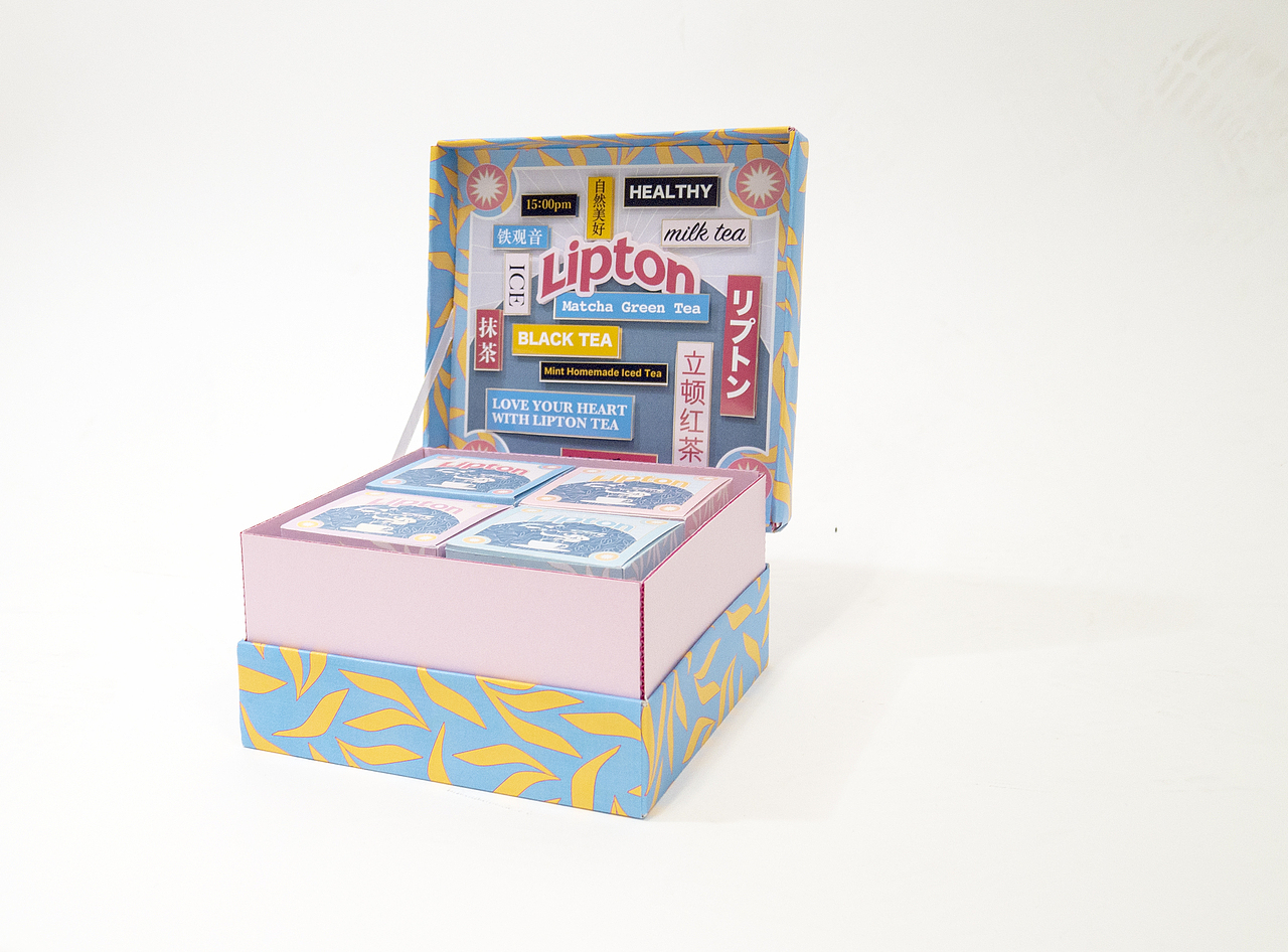 LIPTON 红茶包装设计