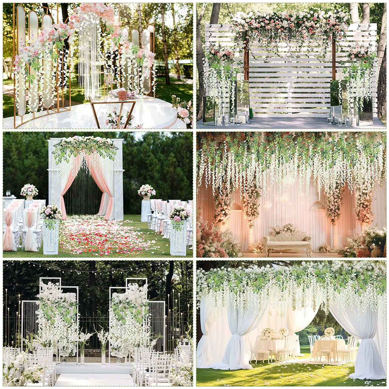 亚马逊产品主图(婚礼氛围花)