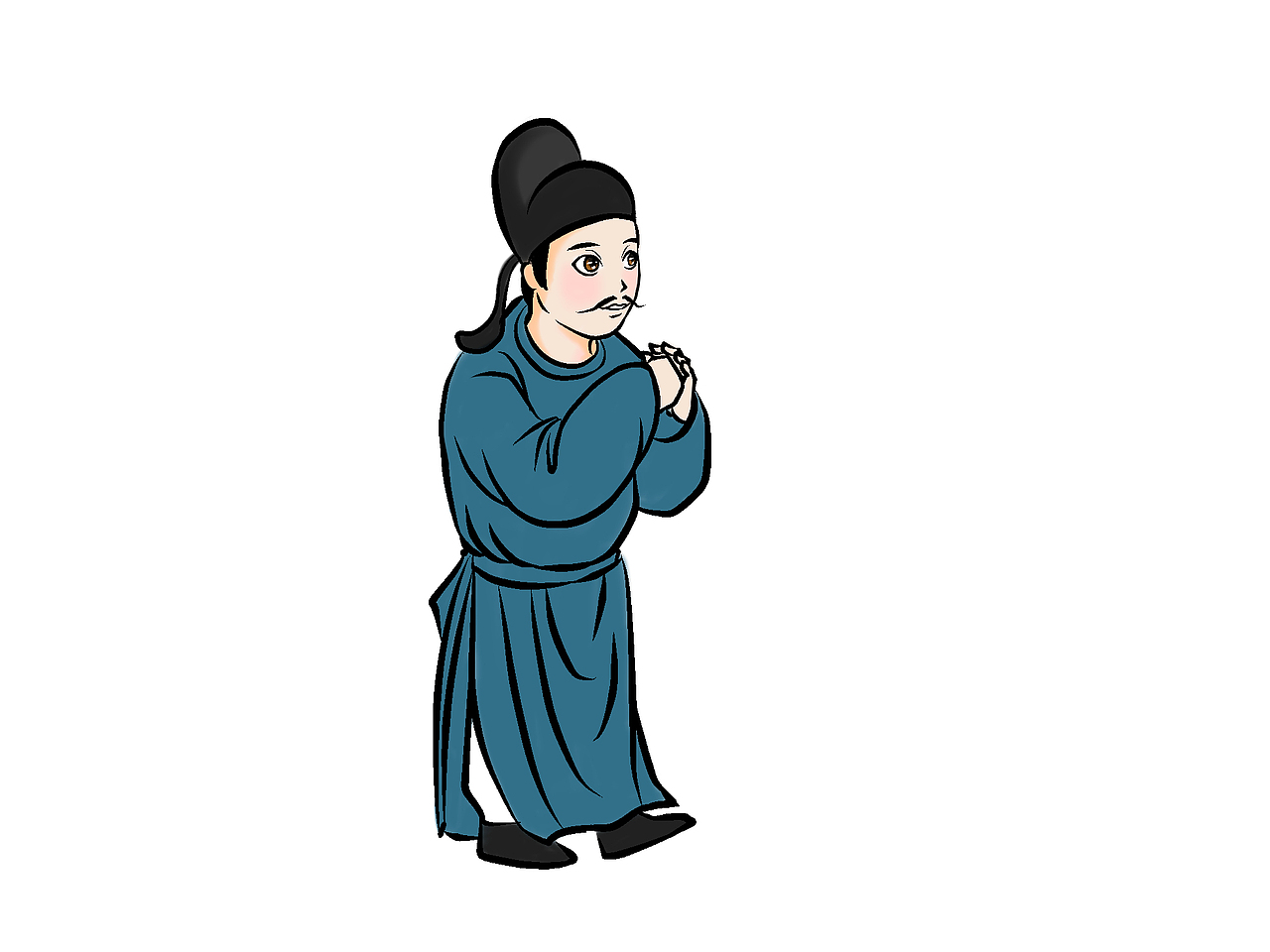 古典人物卡通形象IP设计