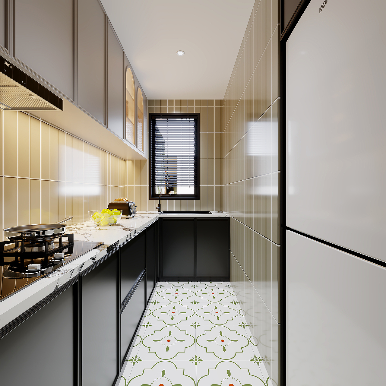 观景台下跃法式全景