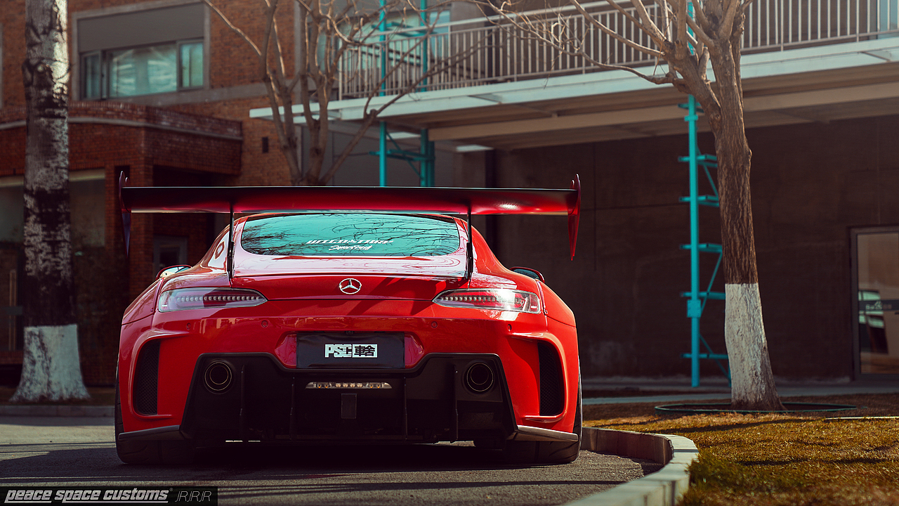 汽车摄影:M-B AMG GT