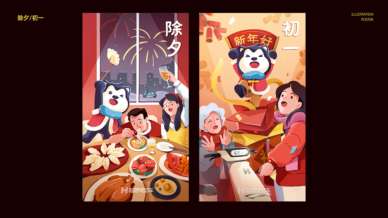 原创IP设计 | 哈啰电动车品牌形象ip（图ZMzQ0MDg3ODcy） - IP形象 - 站酷设计师水滴潼原创素材 - 站酷ZCOOL