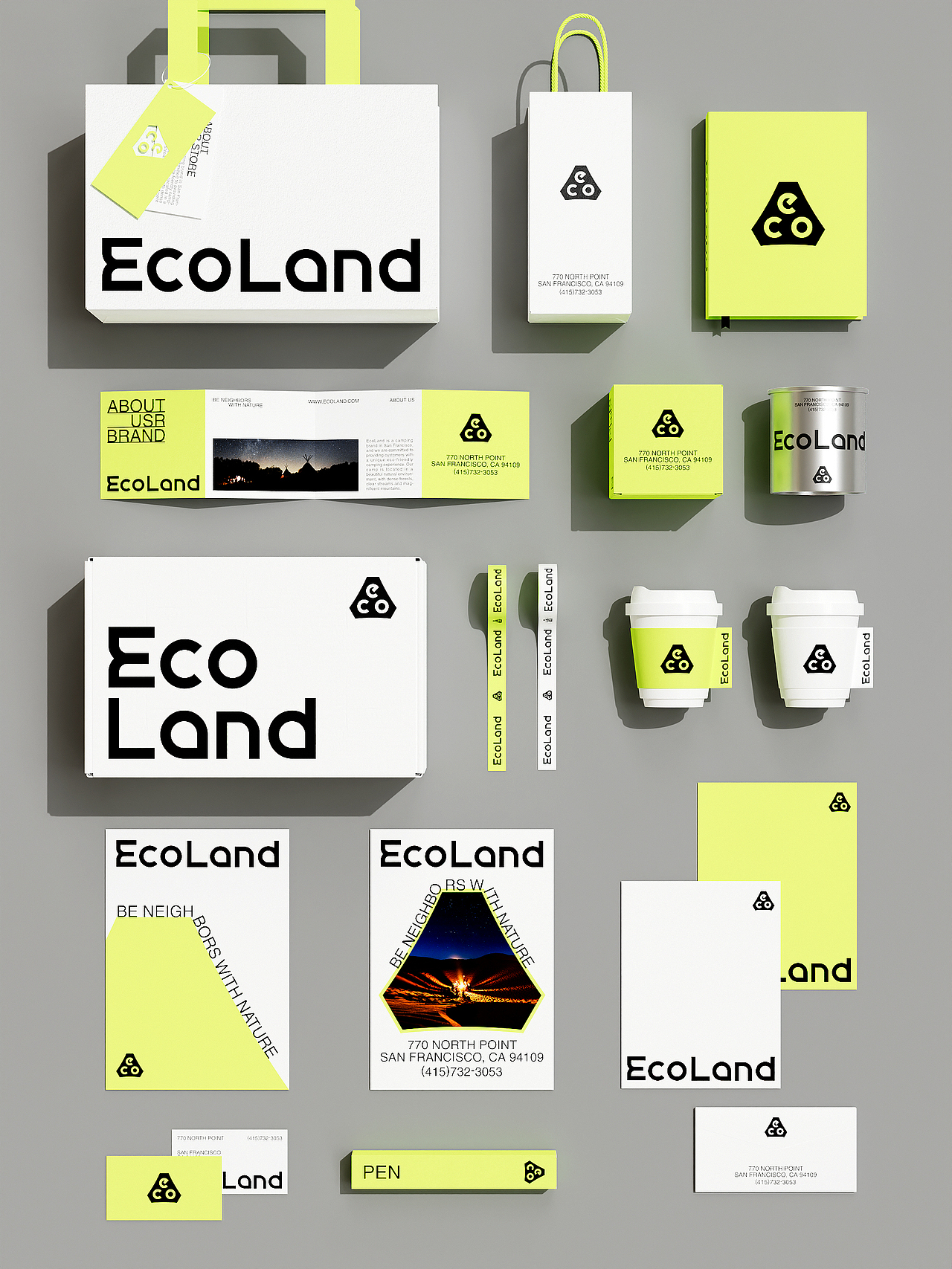 EcoLand丨露营品牌视觉设计(图ZMzUyNTQyODIw) - 品牌 - 站酷设计师禁止想象原创素材 - 站酷ZCOOL