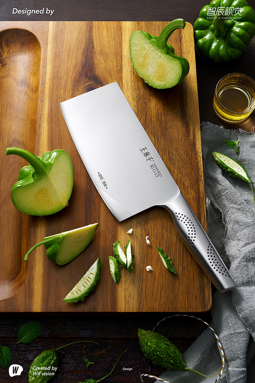 王麻子刀具产品拍摄WitVision智辰视觉