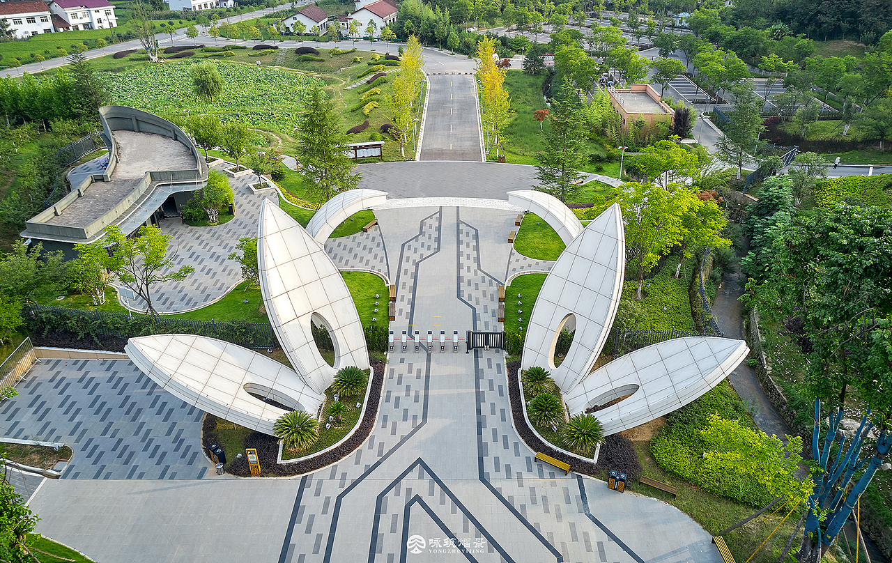 景观丨汉中植物园丨风景园林丨规划设计（图ZMzI0NjIxNzI0） - 环境/建筑摄影 - 站酷设计师咏筑熠景建筑摄影原创素材 - 站酷ZCOOL