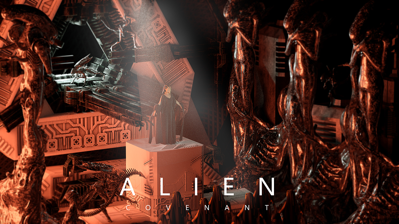 异形系列C4D风格图概念起源——alien（图ZMzA3OTg5NTA0） - 人物/生物 - 站酷设计师DAVE_Studio原创素材 - 站酷ZCOOL