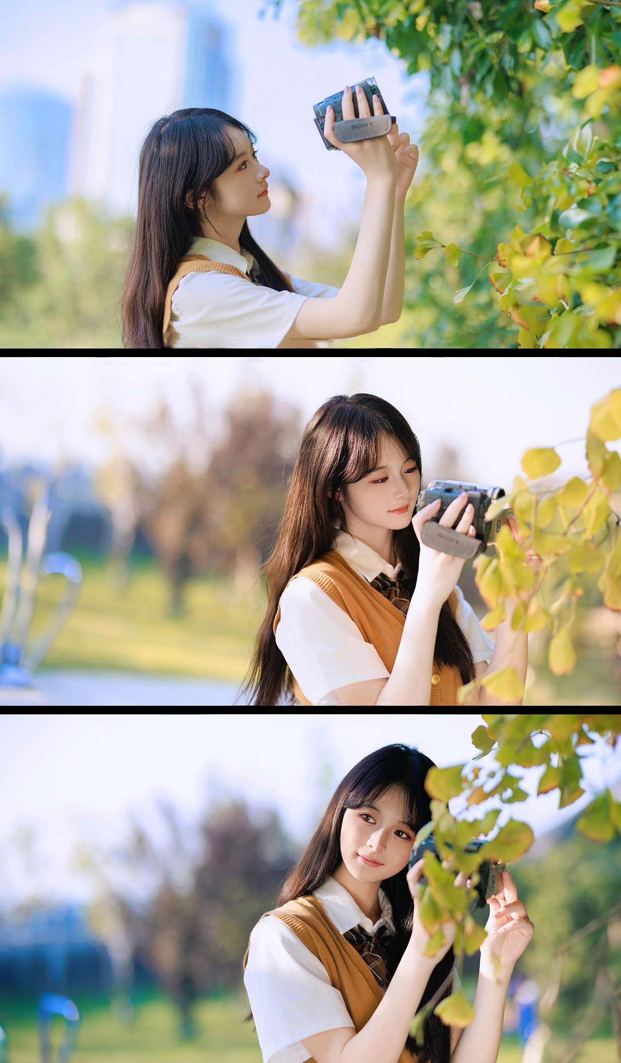 秋日来信（图ZMzU1MjM3NjY0） - 人像摄影 - 站酷设计师拾影饮月原创素材 - 站酷ZCOOL