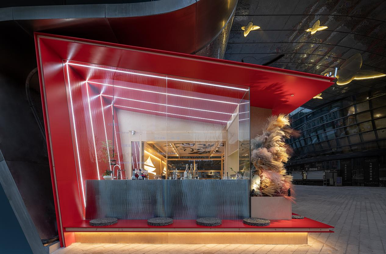 索特照明｜HELLO TEA BAR茶饮店照明设计（图ZMzY0MDM5MjI4） - 商业空间设计 - 站酷设计师索特照明设计原创素材 - 站酷ZCOOL