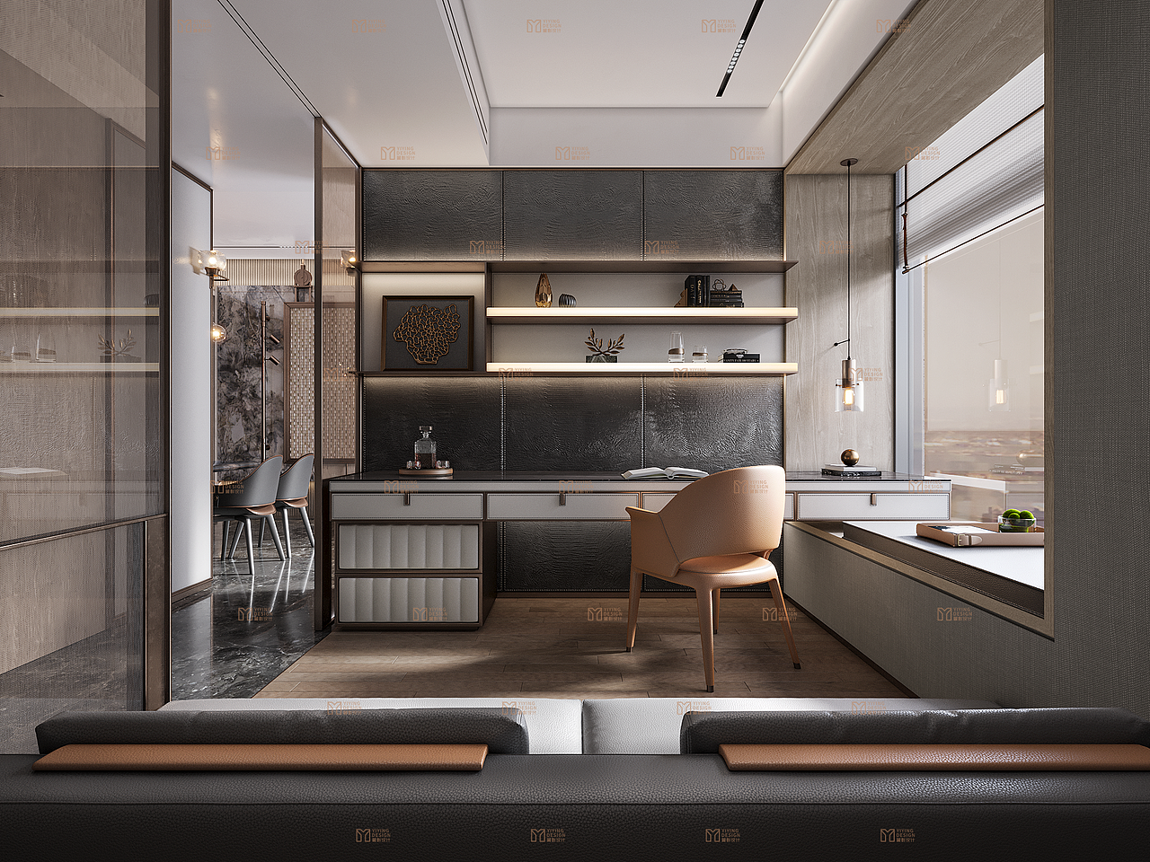 前海时代样板间┃样板间┃效果图