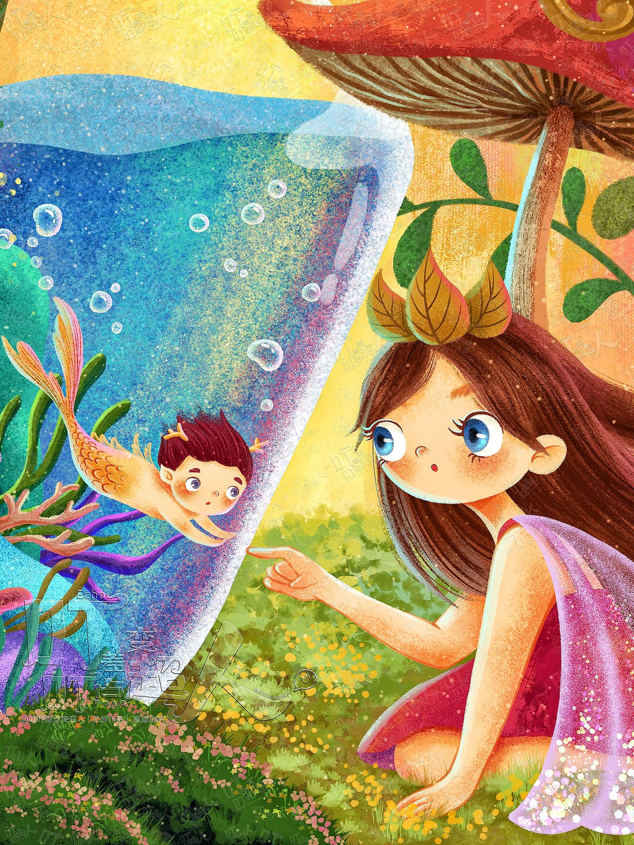 儿童插画/人物场景