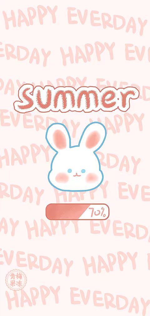 summer 卡通兔子