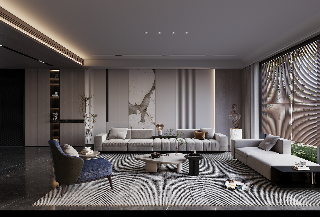 客餐厅案例集锦，精致简约，让设计给家带来更多美好