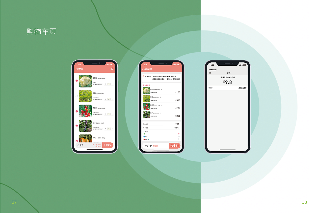 虎塘优近生鲜（图ZMzAyNzk1NzI0） - APP界面 - 站酷设计师签收日落原创素材 - 站酷ZCOOL
