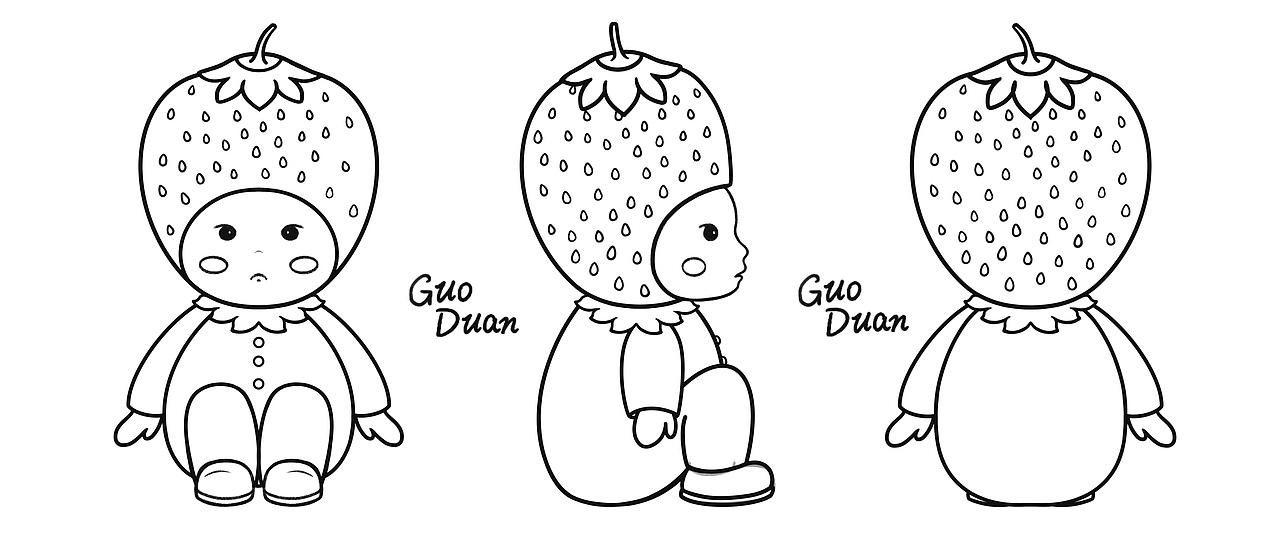 初尝试 三视图 存一波（图ZMzI2MTAzMTY4） - 创作习作 - 站酷设计师果断姐原创素材 - 站酷ZCOOL