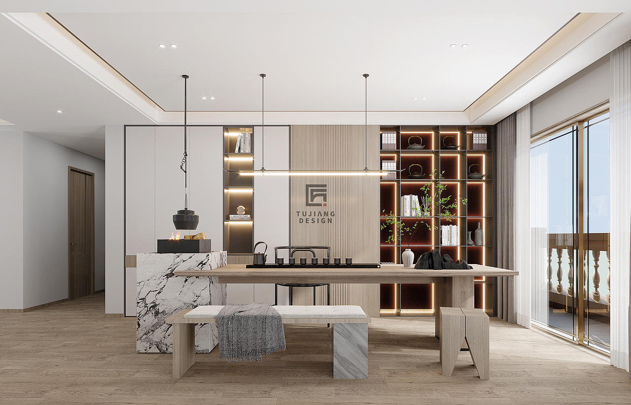 现代简约别墅设计,时光正好,晚风温柔