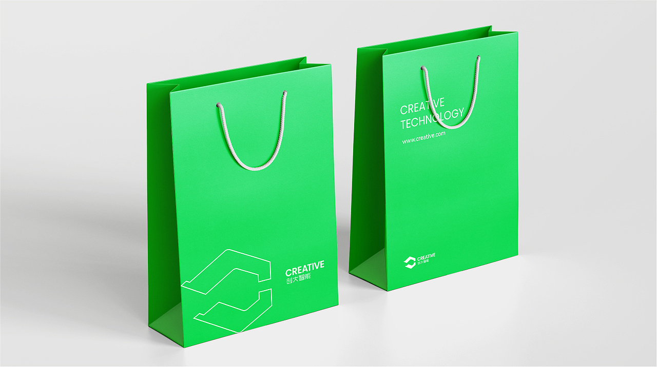 创大智能VI,智能工业logo