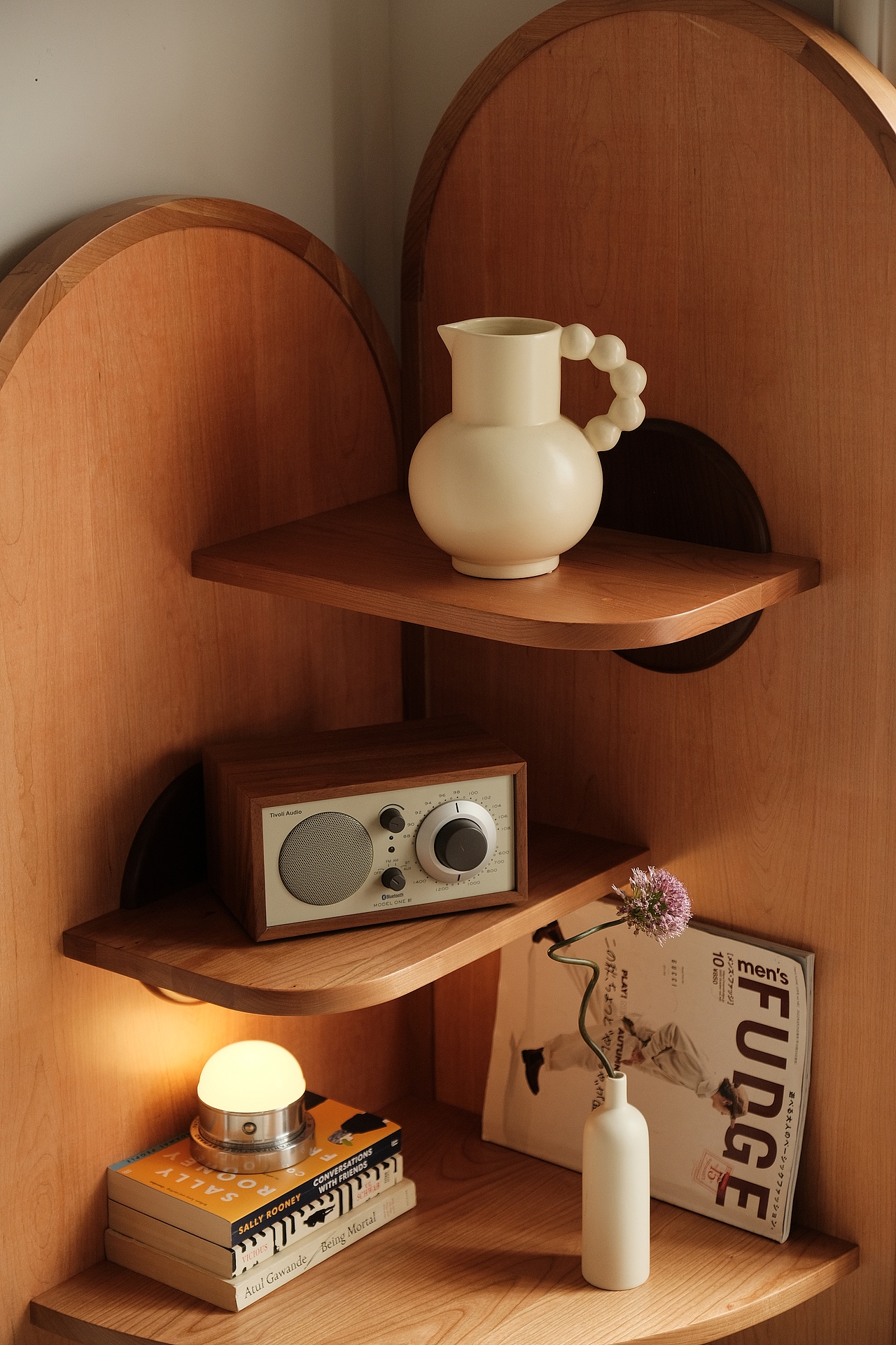 分层收纳,错落有致