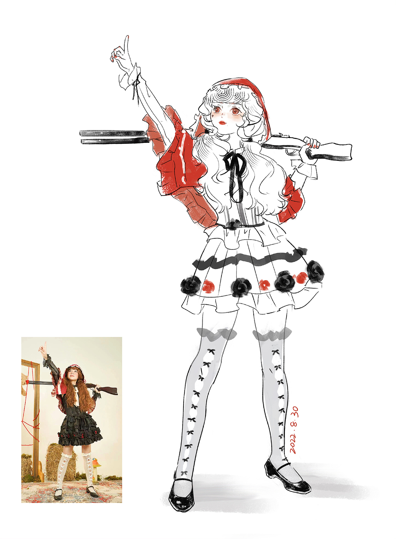 人物速写笔记【30-80】