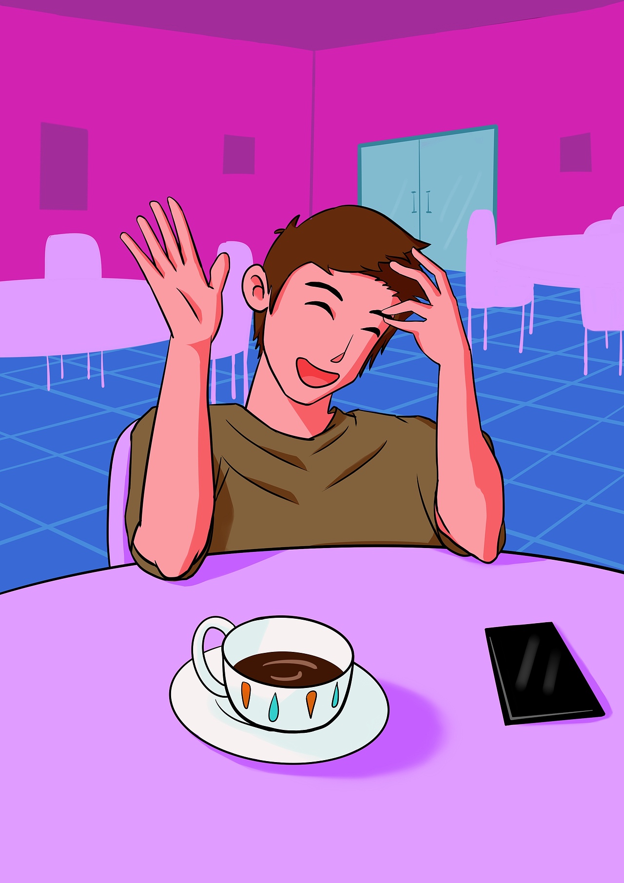 讲得什么故事呢？（图ZMzExMzM1NjUy） - 创作习作 - 站酷设计师GZ鄧紫玥原创素材 - 站酷ZCOOL