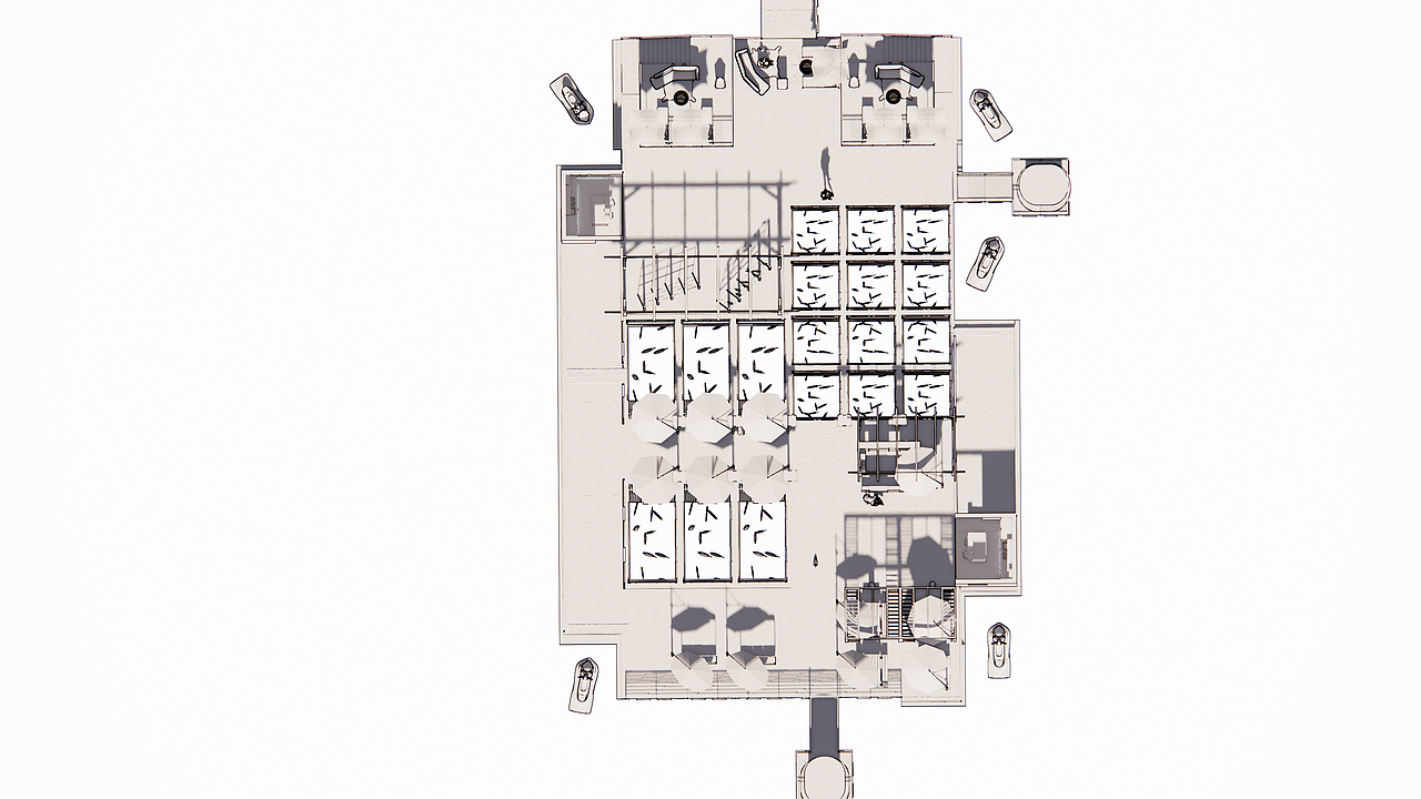 #2022青春答卷#“游牧浮栖”疍家特色渔排（图ZMzA2MDY1MjU2） - 景观设计 - 站酷设计师三亚学院艺术学院原创素材 - 站酷ZCOOL