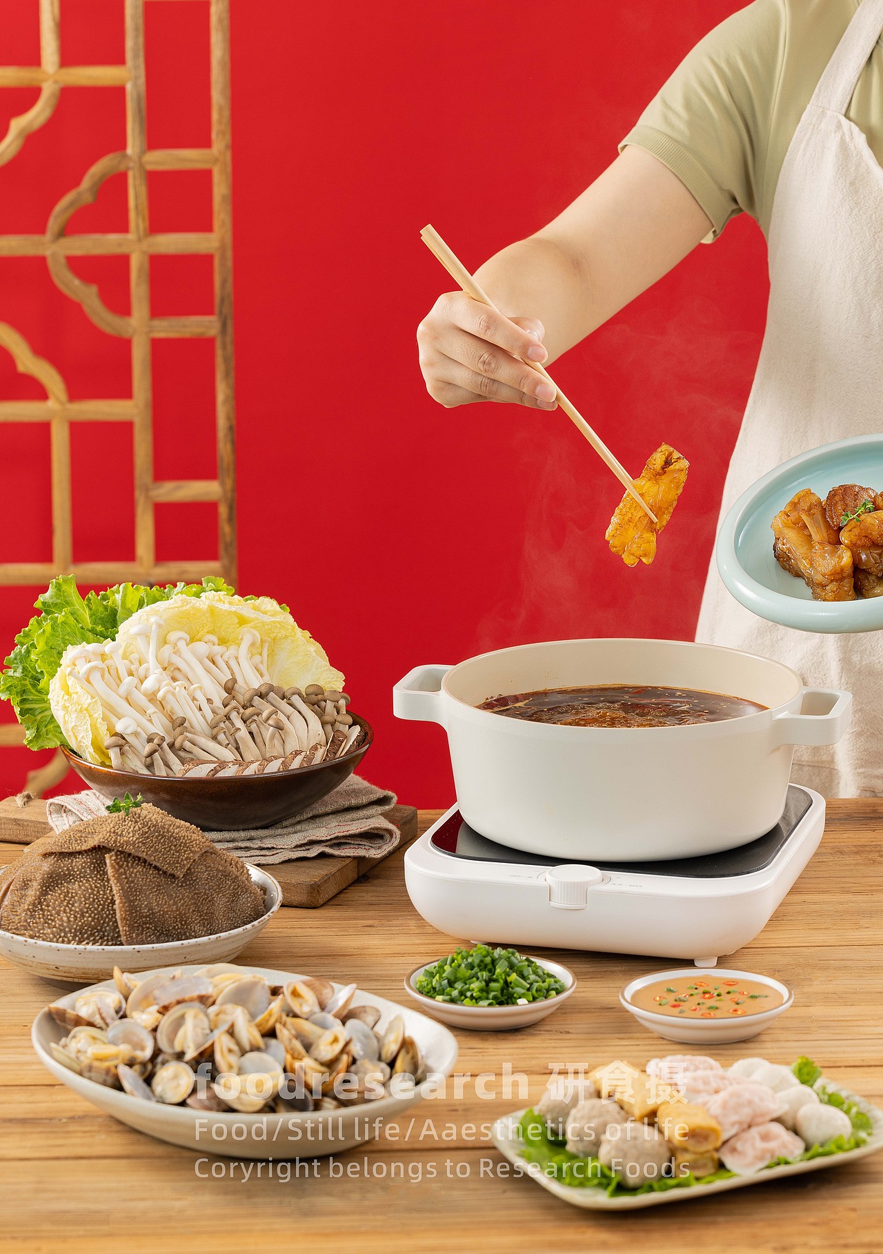 foodresearch 研食摄X锅圈冷冻海鲜系列