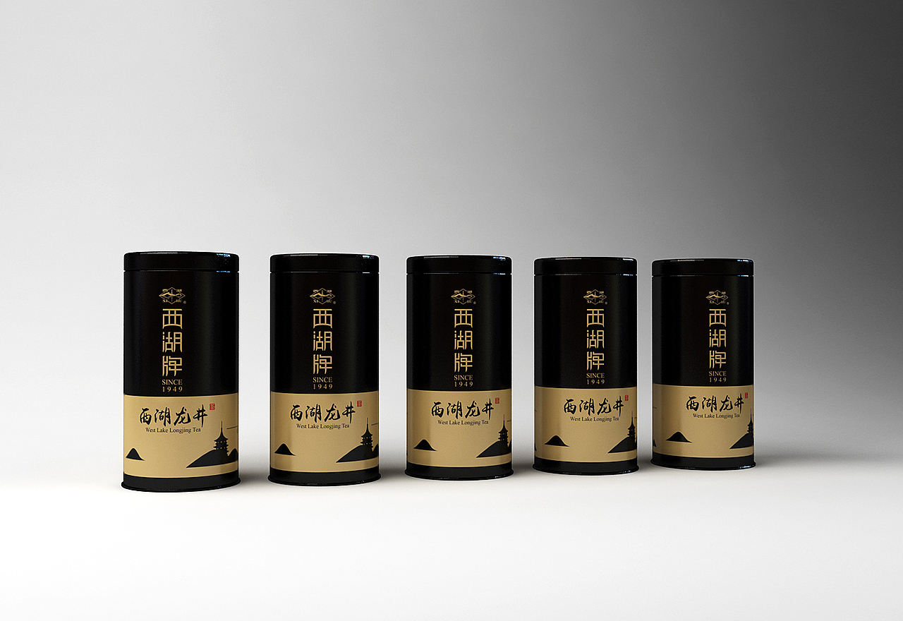 杭州茶厂集团——西湖龙井茶叶包装设计