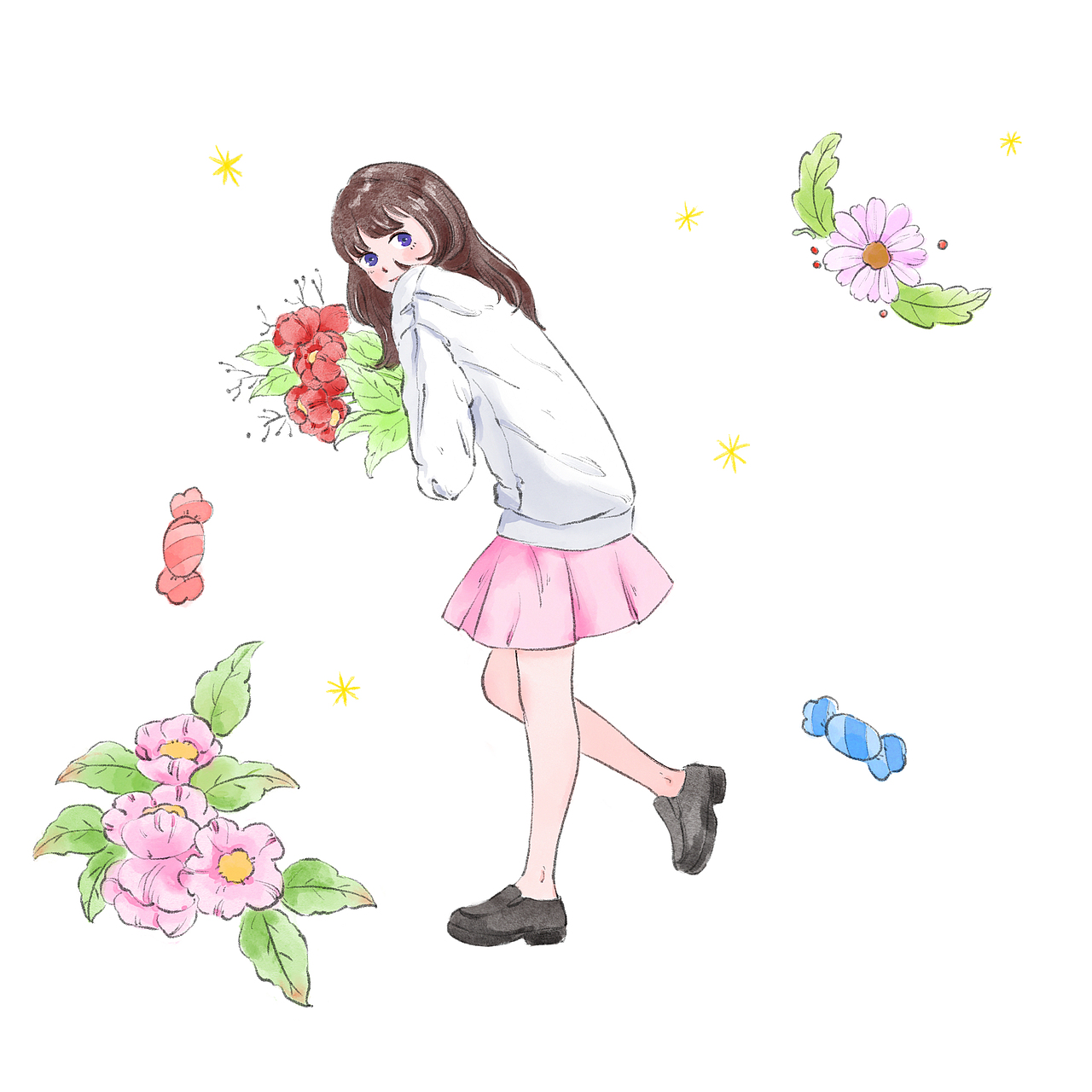 最近的水彩系列（图ZMzU2MDYzMzA4） - 商业插画 - 站酷设计师寕十一原创素材 - 站酷ZCOOL