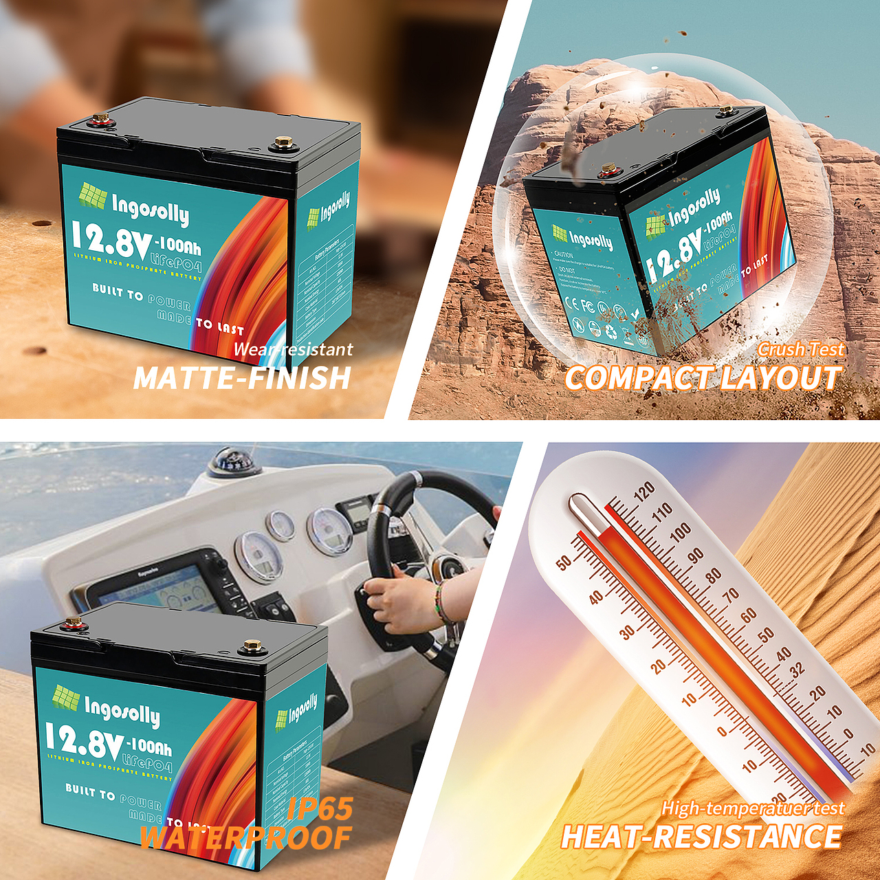 12V 100Ah Main image