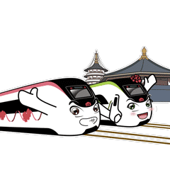 中车火车人ip表情包（图ZMzUwMDY4ODky） - IP形象 - 站酷设计师万叶SGG原创素材 - 站酷ZCOOL