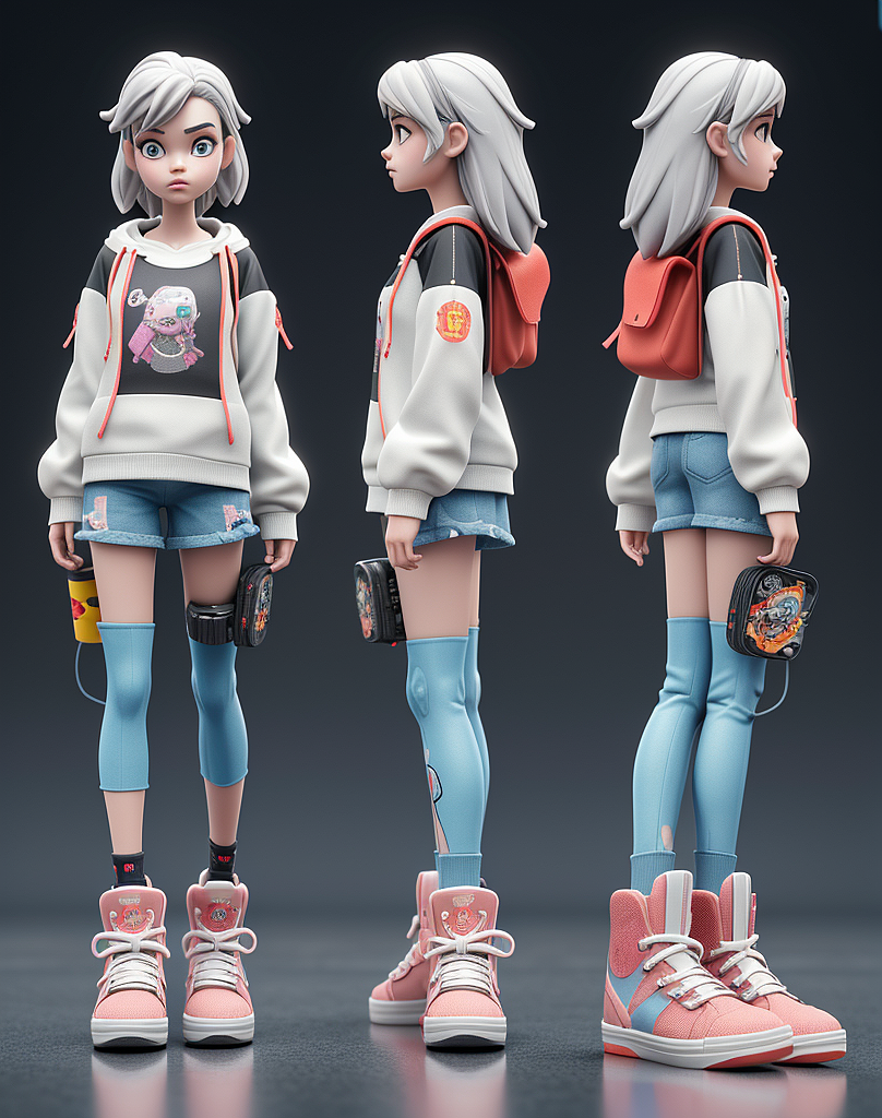 我和AIGC亦师亦友 | IP三视图